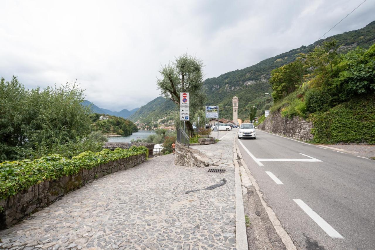 Lake Como Studio With Balcony And Private Parking 오수키오 외부 사진